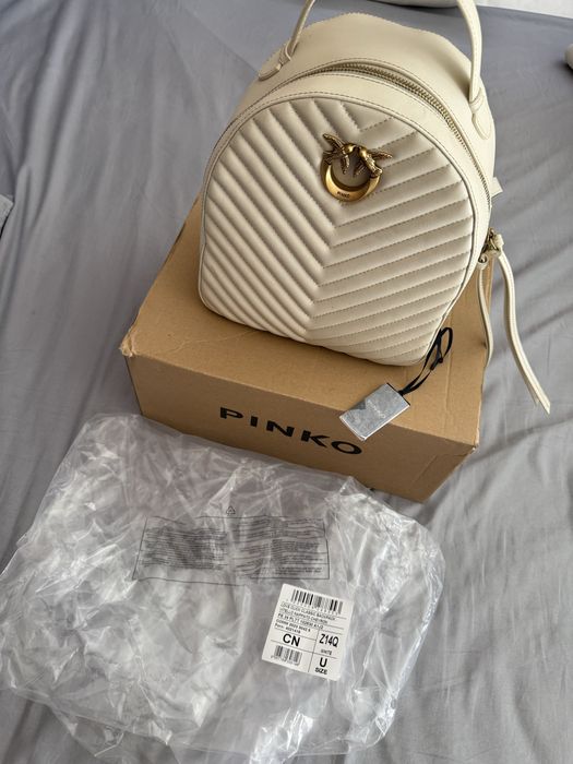 Раница Pinko bianco