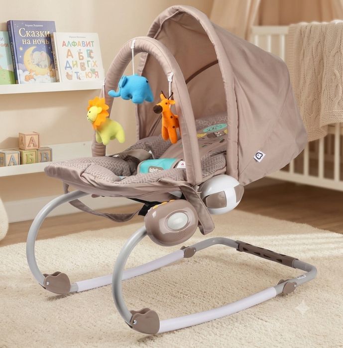 Шезлонг Babyton beige бежевый
Манеж-кровать Babyton Dreamy Brown
Ма