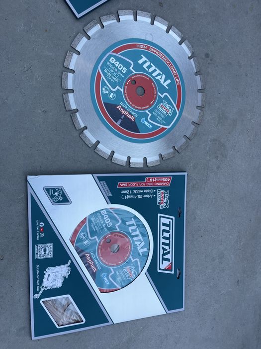 Disc vidia Total industrial pentru asfalt 405 mm