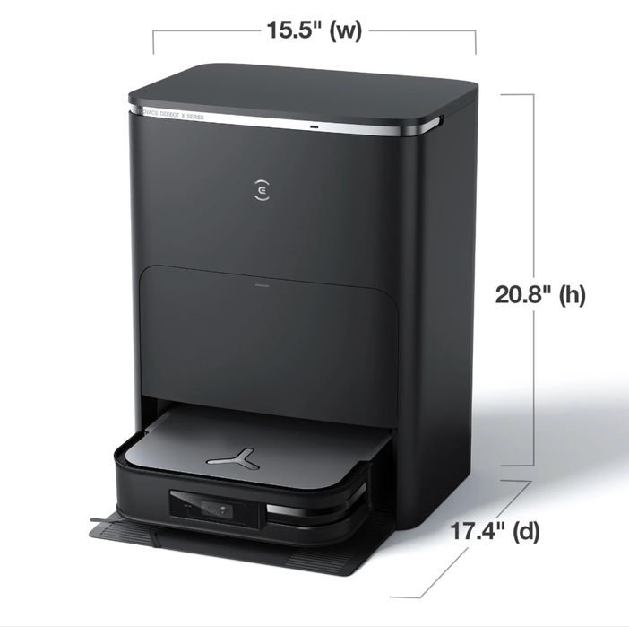 Робот пылесос с влажной и сухой уборкой ECOVACS DEEBOT X5 PRO