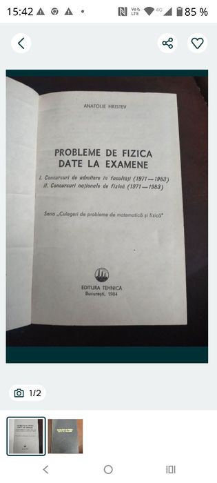 Probleme de fizica date la examene- Anatolie Hristev