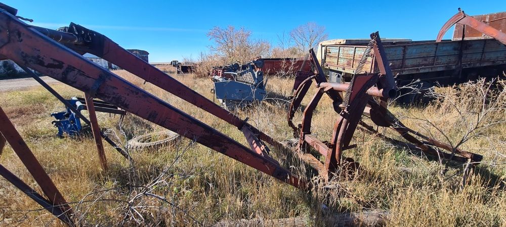 Мтз 80. На ходу. С стогометом