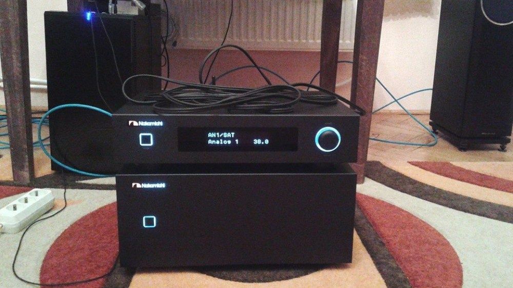Poweramp Nakamichi 7 canale, 7x110W/8ohm reali