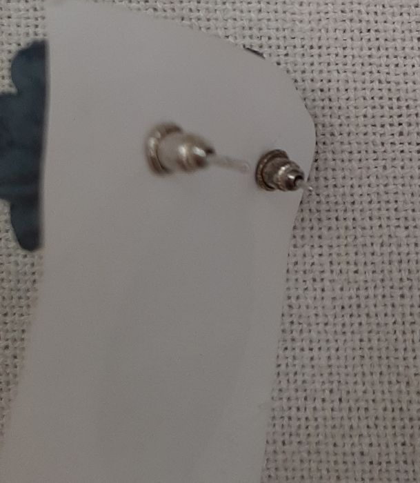 Обеци  на винт  с перла