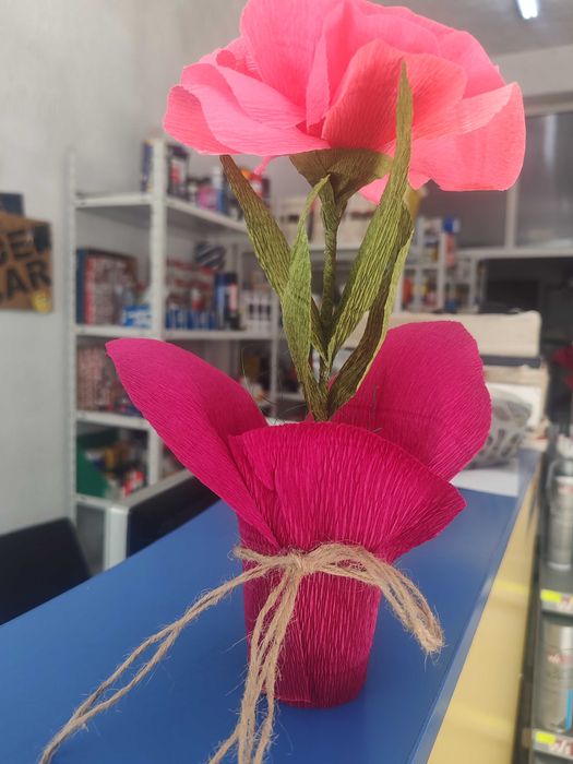 Цветя от креп хартия за всеки повод!