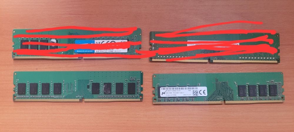 Memorie Ram 16 gb 2x 8 Gb DDR4 Ram Non-Ecc Gaming 2133-2400 MHZ