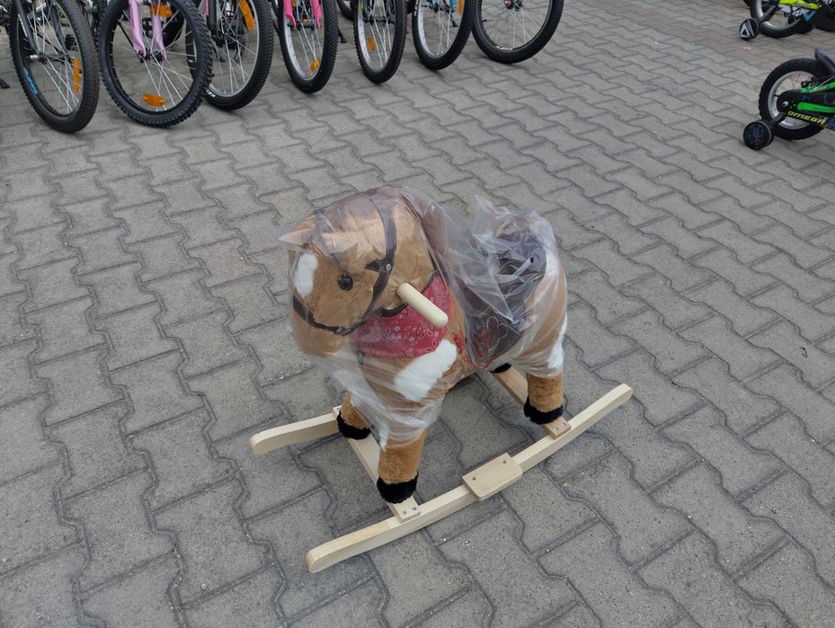 MONI Детска люлка кон със звук Thunder