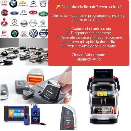 Duplicare chei auto Diagnoze Auto Clonare Calculatoare