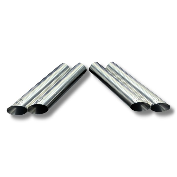 Мерседес BRABUS косой насадка глушителя