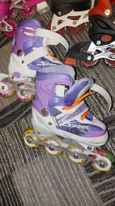 Роликовые коньки 6 шт