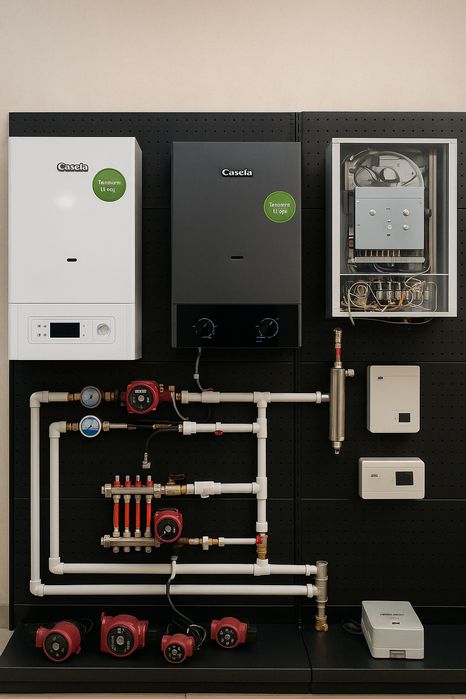 Газовый Котел,Eurohot! Двухконтурный Кател Катёл