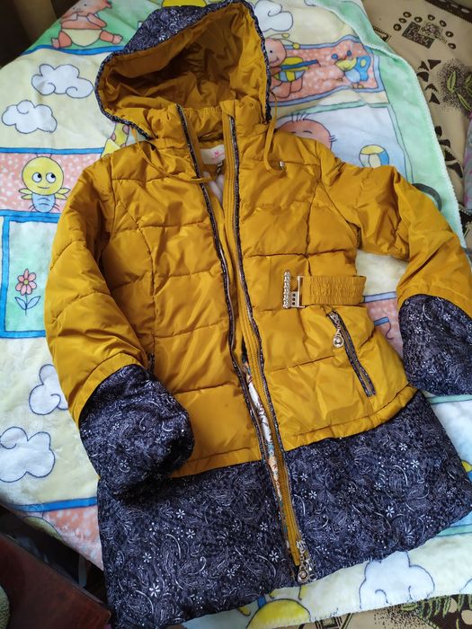 Куртки зимние для девочки. Рост 152