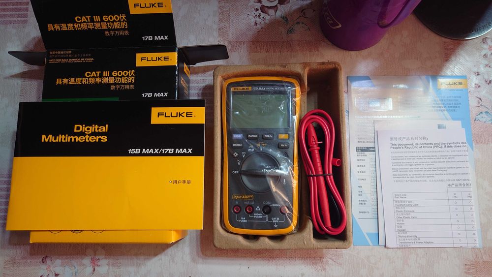 Цифровой мультиметр Fluke 17B Max-02,новый в упаковке