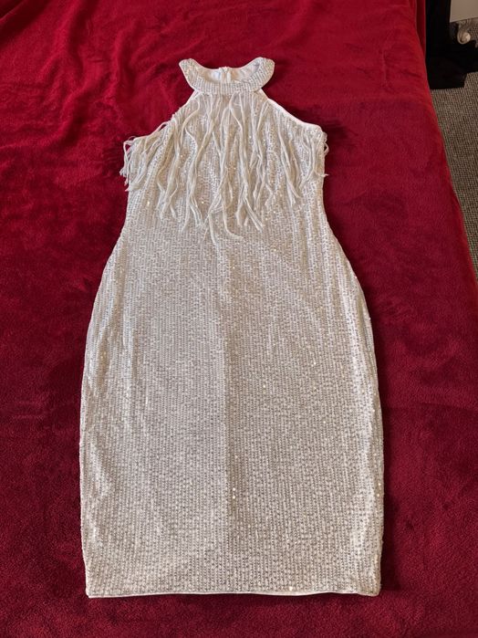 Къса рокля с пайети