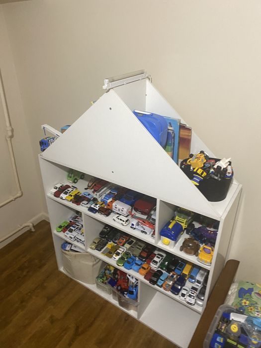 Стилаж домик белый