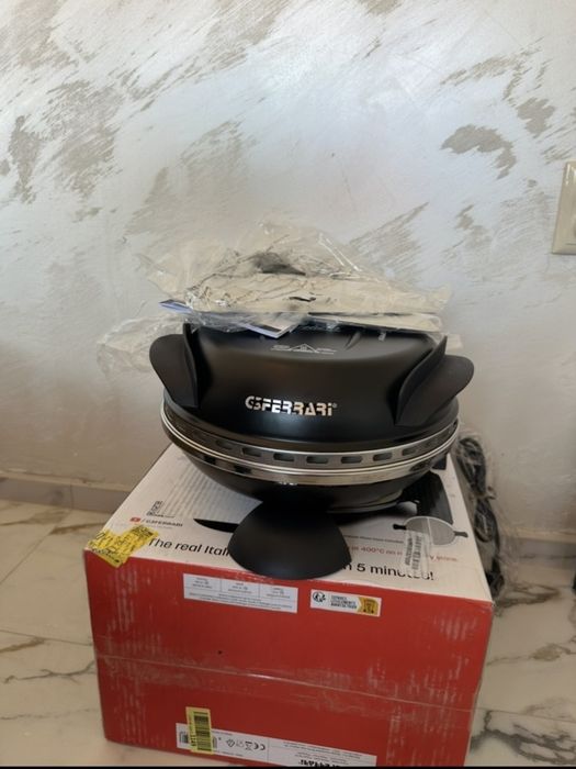 Фурна за пица G3 Ferrari Delizia G10006 / 400°C / Черна