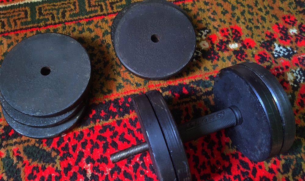 Yigiladigan gantel 25kg