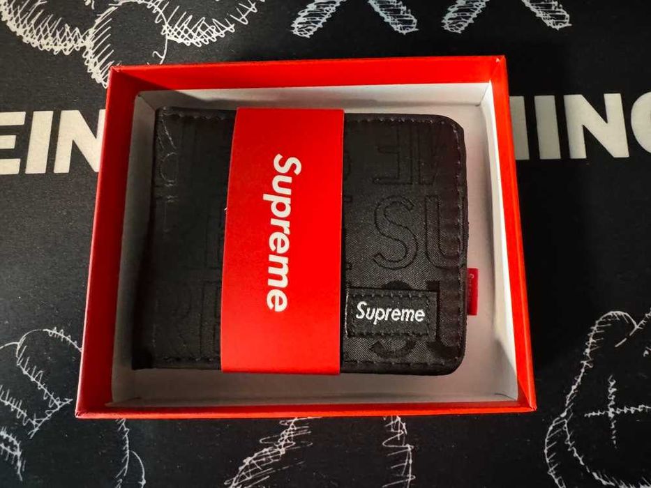 Supreme Black Wallet