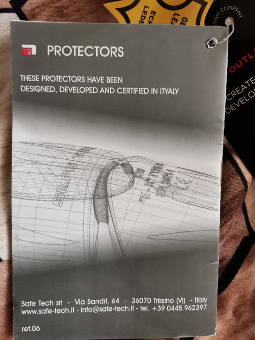 2 броя Кожени якета за мотор Merlin Luna "Airbag Ready"