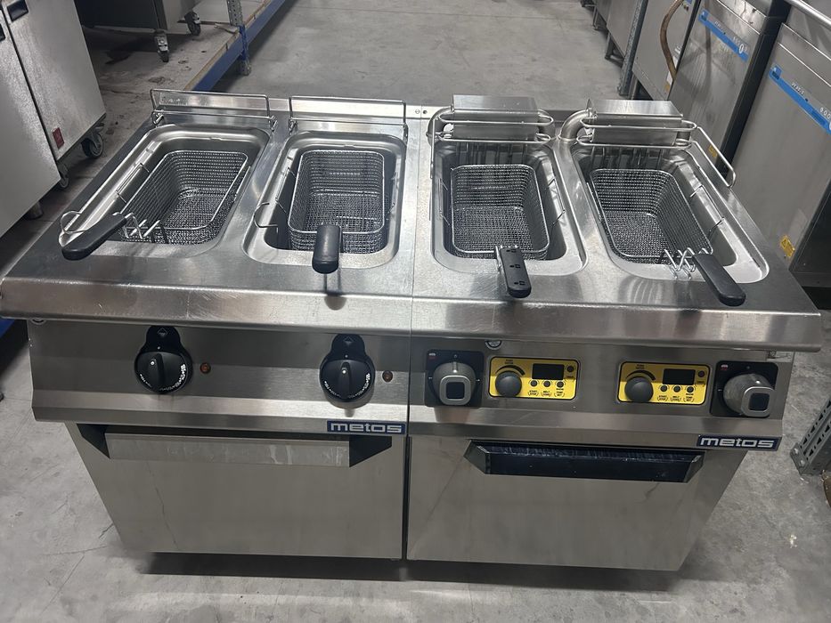 Baterie prajire  / friteuza 4 cuve Metos