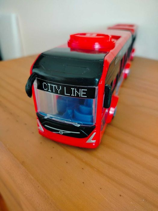 Детски робот с движение, звук и светлини, автобус, часовник на Бен Тен