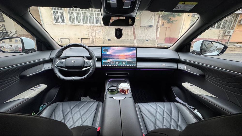 ТЎЛИҚ ЭЛЕКТР!!! Changan Deepal S07. СОТИЛАДИ. ЗАПАС ХОД:530км. Оқ ранг