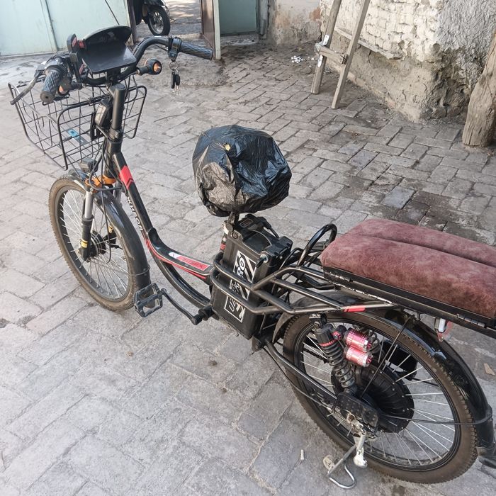 Продам электровелосипед состояние среднее