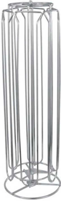 Въртяща хромирана поставка за 60 бр. кафе капсули NESPRESSO