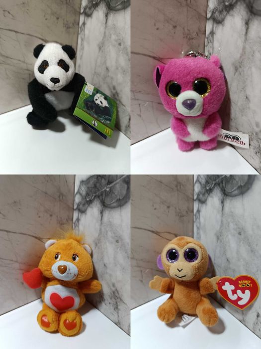 Плюшени мини играчки по 3 евро