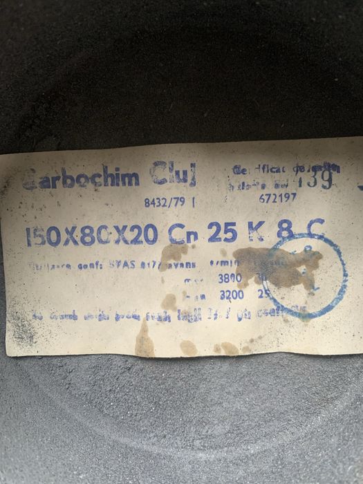 Pietre de polizor oală-50lei 150mm