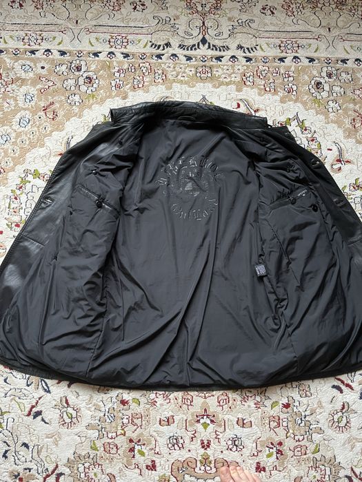 Куртка кожанная демисезонная, мужская