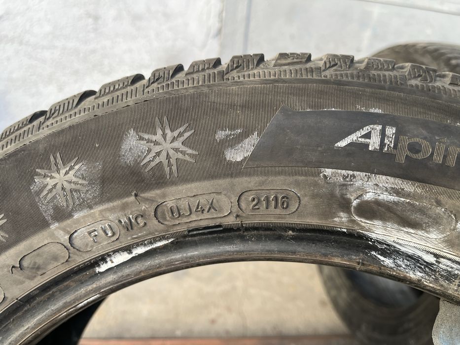 2 бр. зимни гуми 205/55/16 Michelin A5 6/7 mm DOT 2116