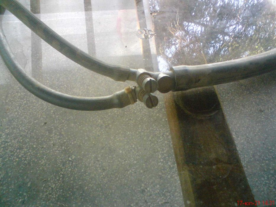 Изпарител,газов клапан и двуцевка