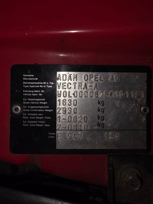 Vând Opel Vectra A benzină