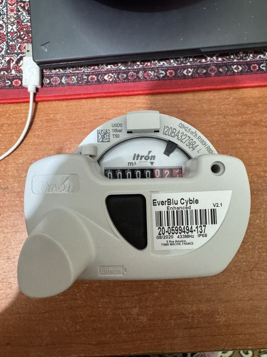 Счетчик холодной воды: Itron Flodis