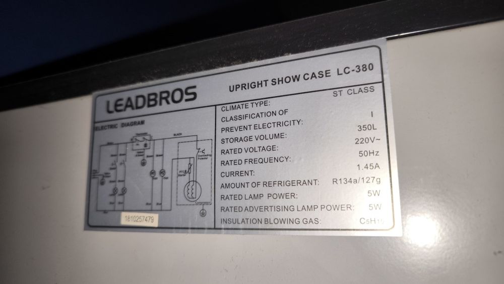 Продам холодильник LEADBROS
