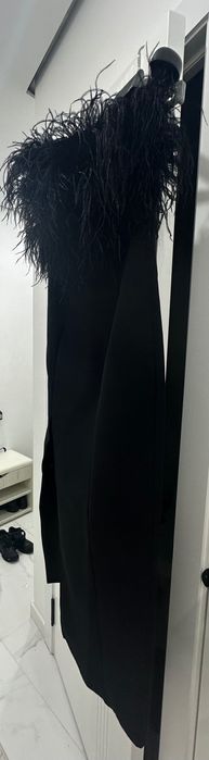 Платье вечернее с перьями в стиле Гэтсби