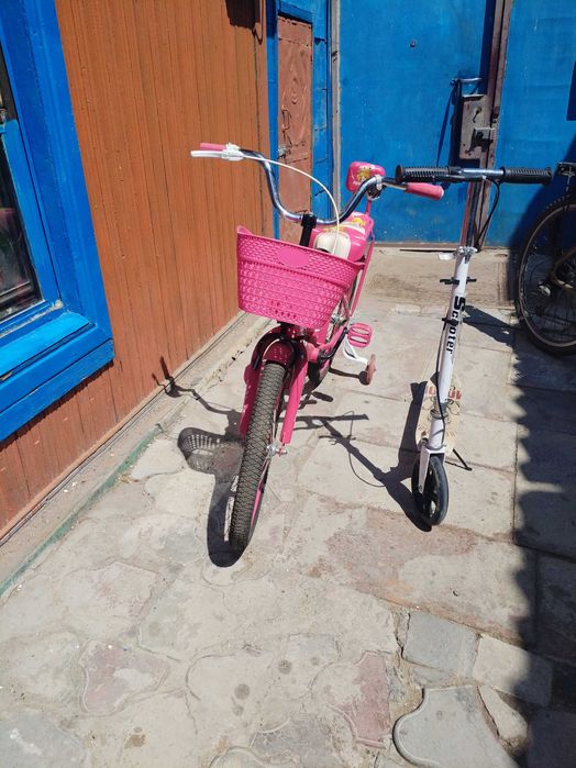 Велосипед, самокат