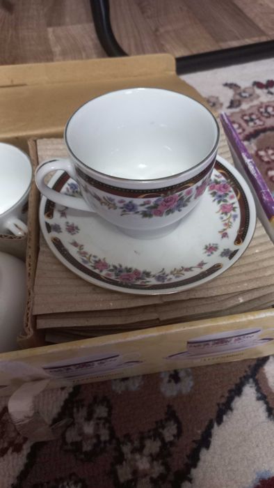 Чайный сервис новый.