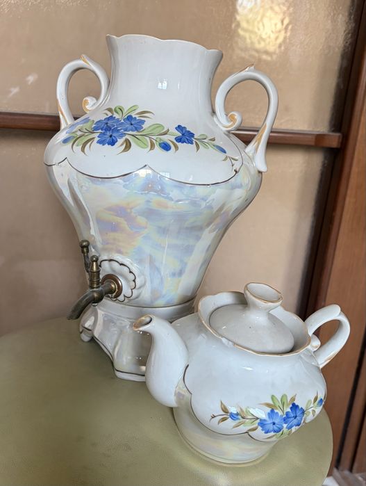 Керамический электро самовар