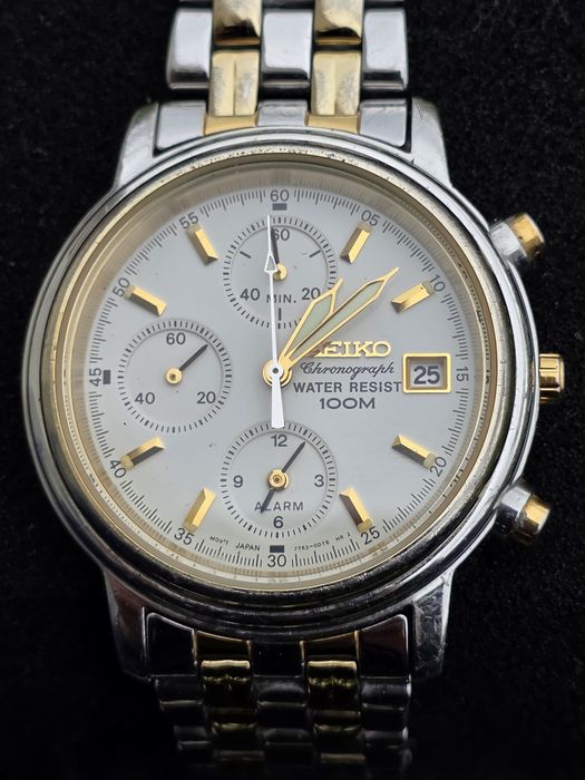 Seiko Chronograph Alarm