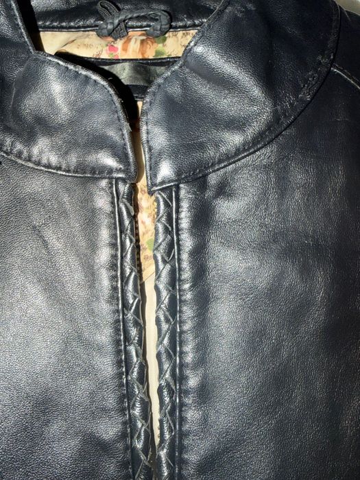 Кожено яке черно USA естествена кожа