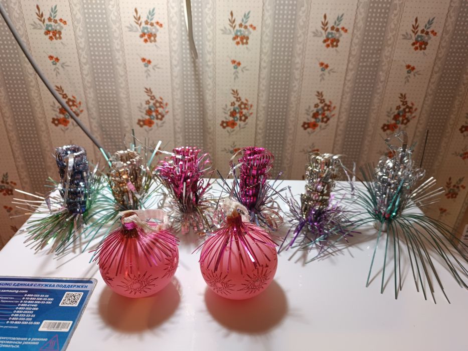 Игрушки новогодние СССР