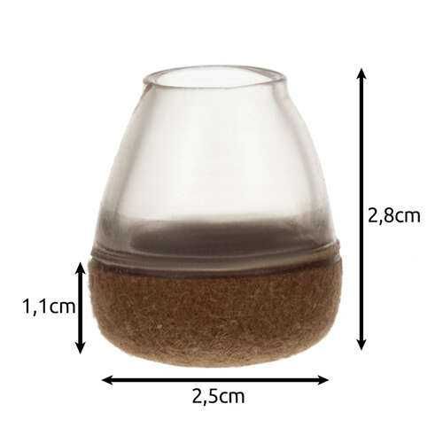 4броя Силиконови протектори за крака на столове