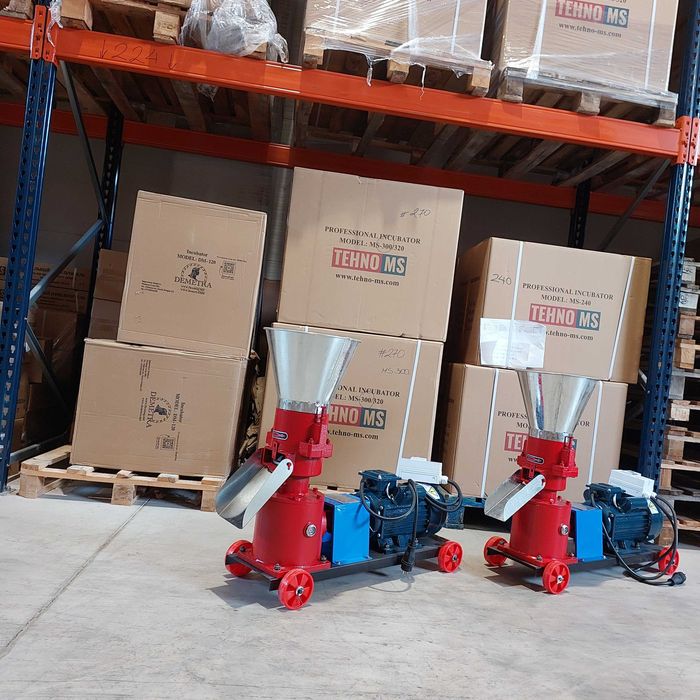 Гранулатор за фураж, Машина за гранули, преса KL-140, 1100 кг/ч 3 кВт