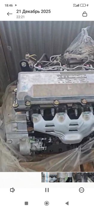 Двигатель Исузу 4HF1 Японский НОВЫЙ