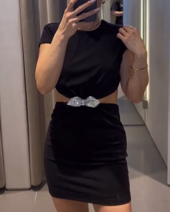 Rochie Zara cu decupaje