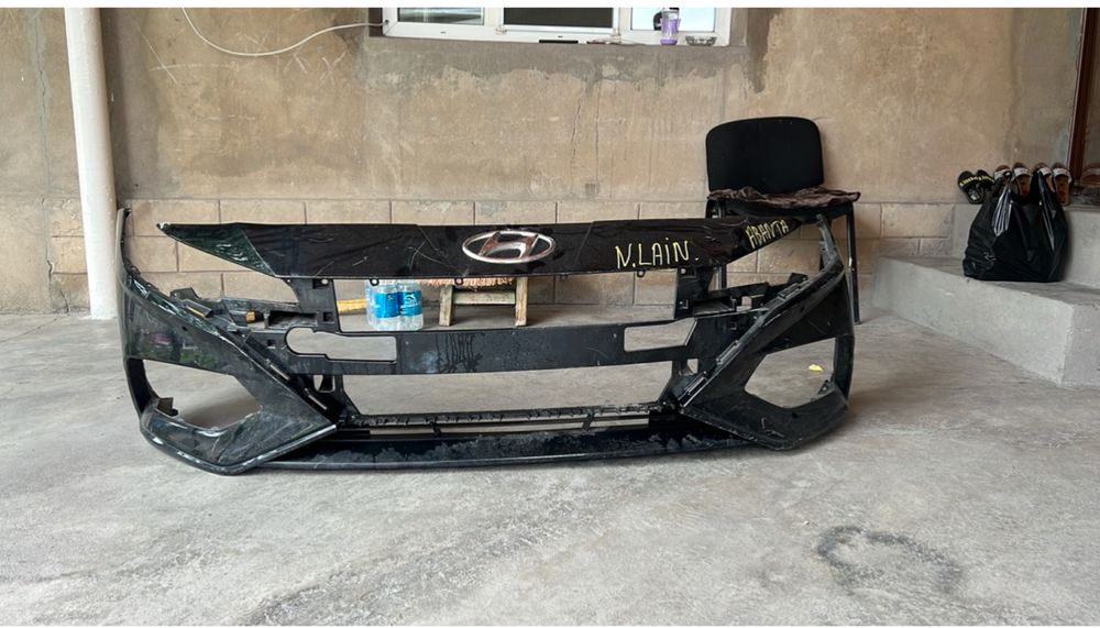 Бампер на хундай аванта