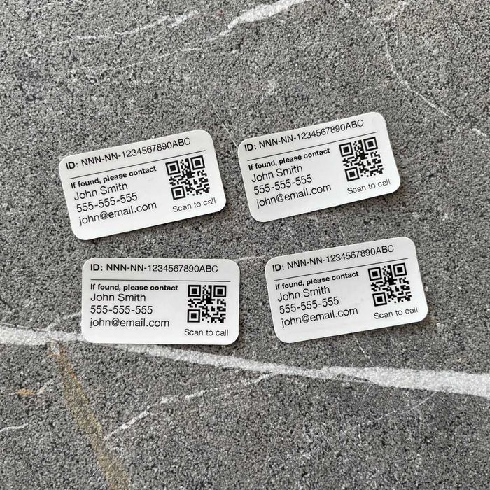 Идентификационни стикери за дрон (4 бр.) - БЛС оператор, ГД ГВА, EASA