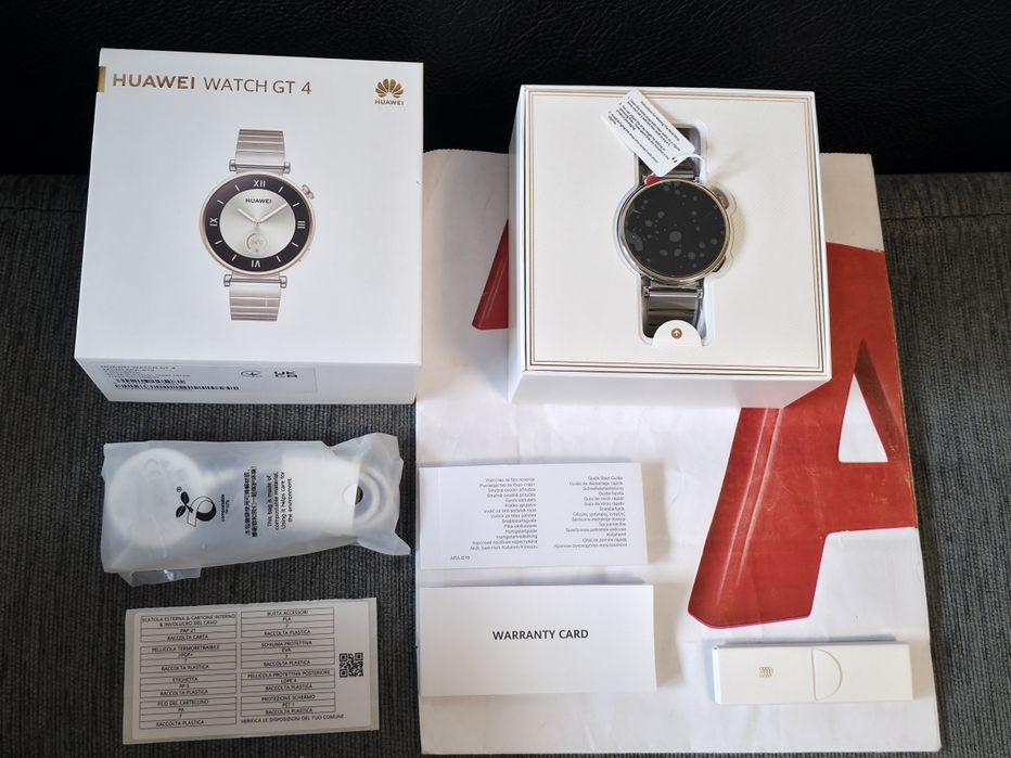 41mm Huawei Watch GT 4 Гаранция от А1 до 2025 Silver Stainless